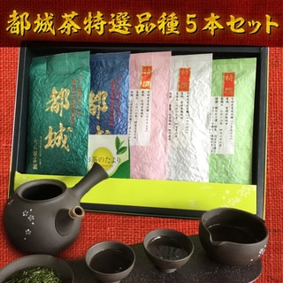 都城茶特選品種5本セット